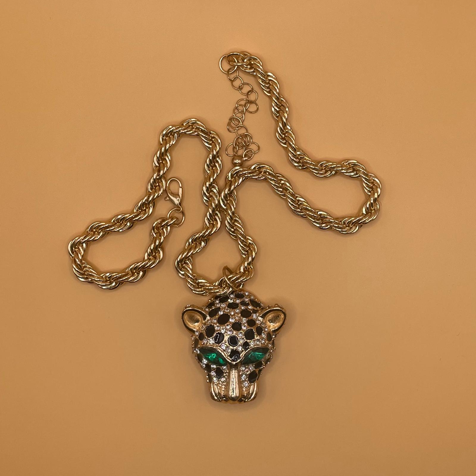 Jaguar Pendant & Chain