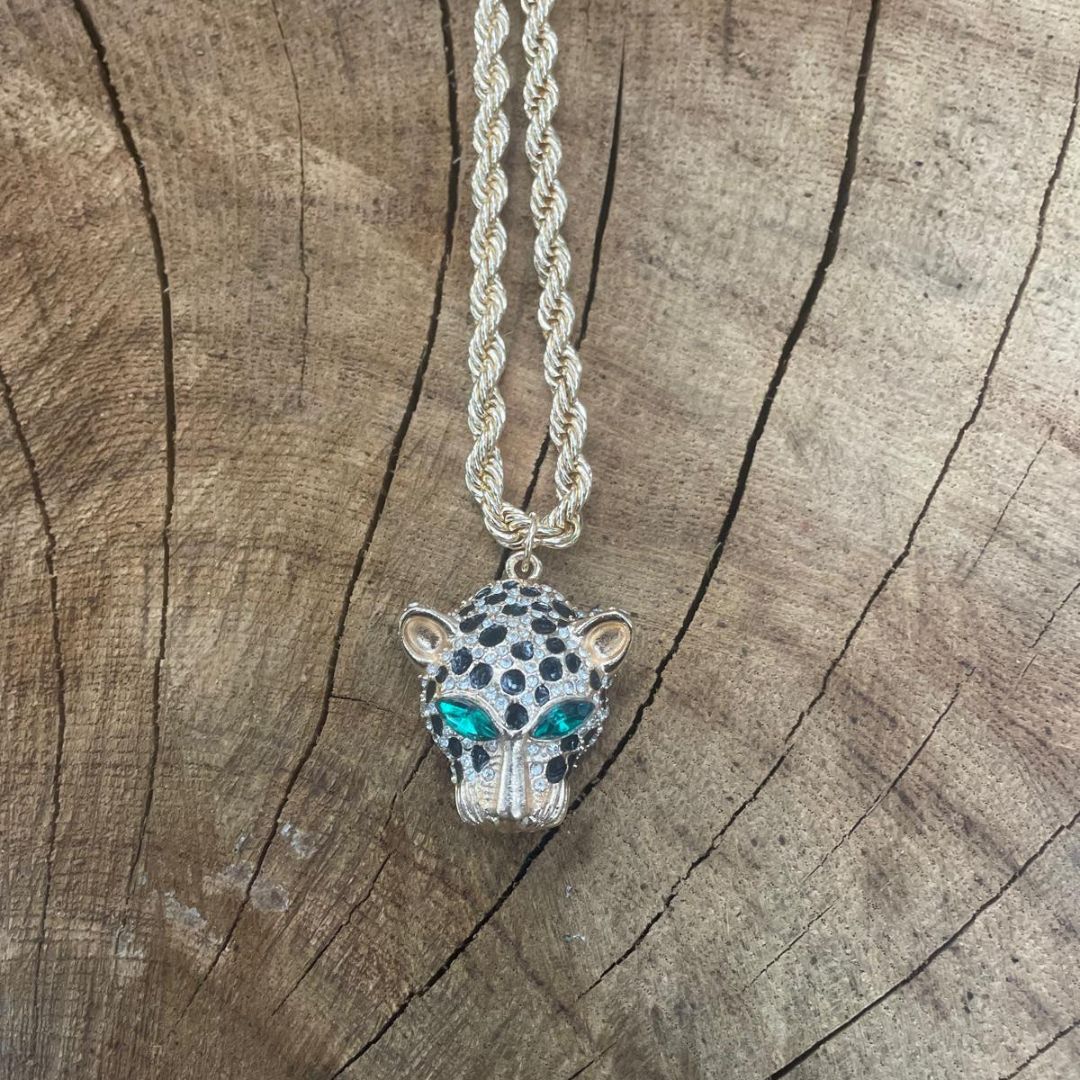 Jaguar Pendant & Chain