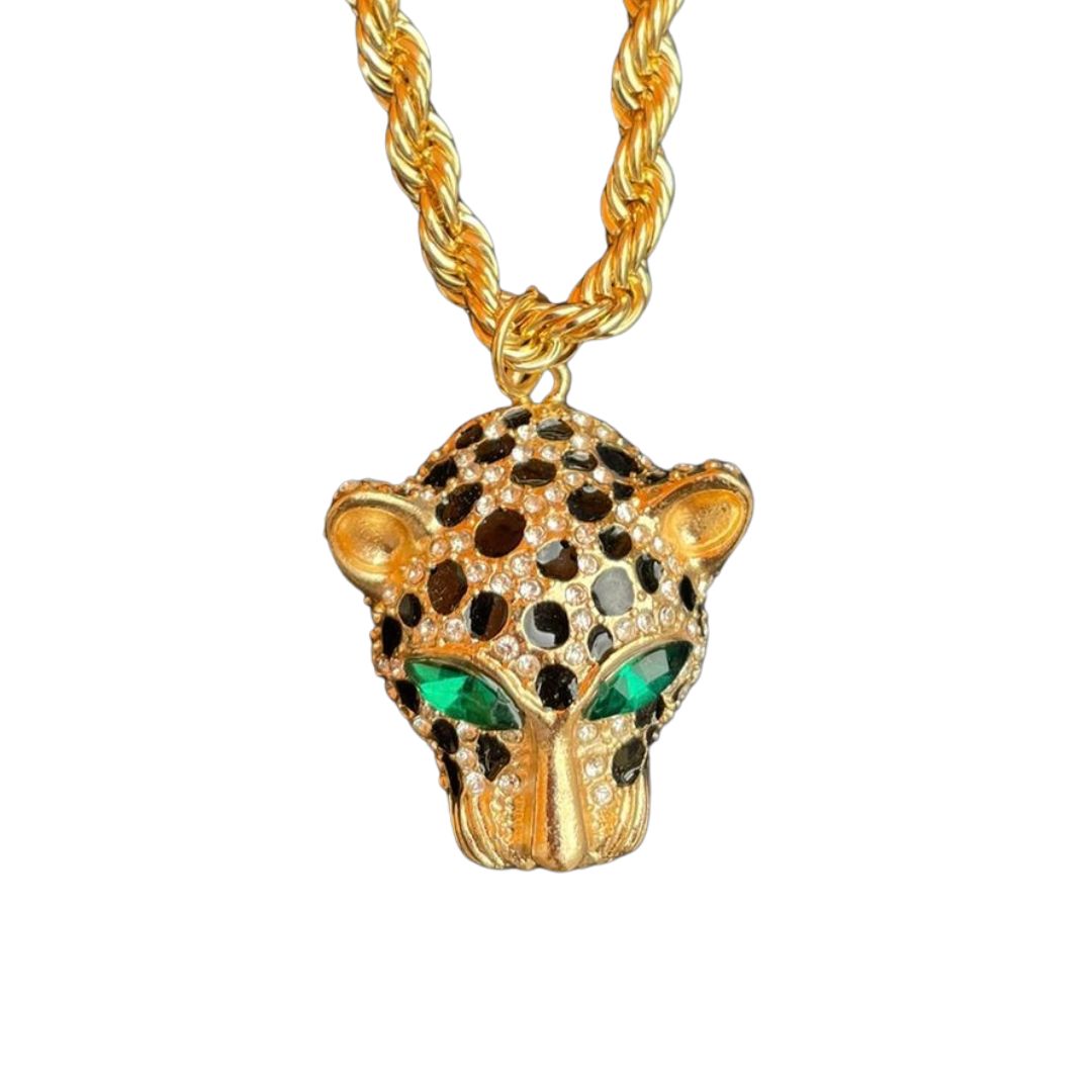 Jaguar Pendant & Chain